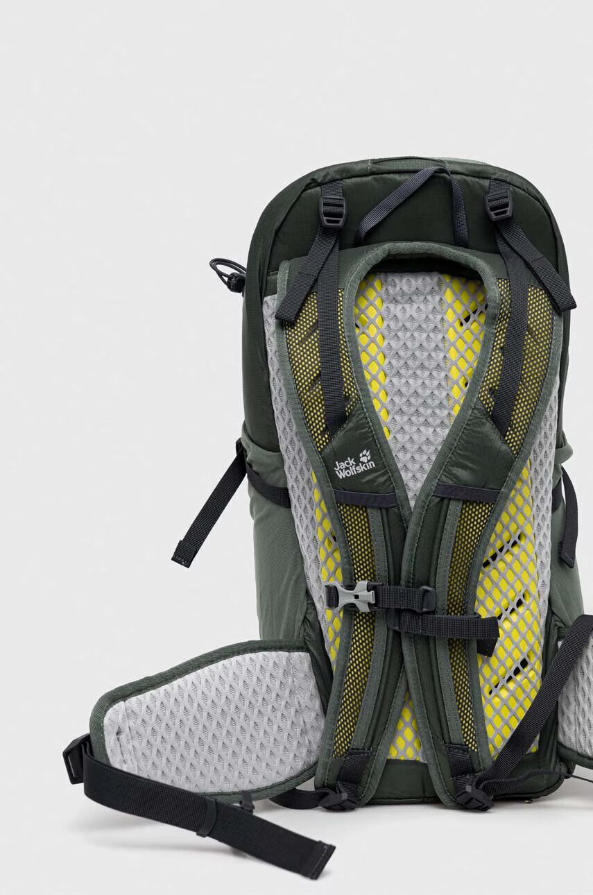 Jack Wolfskin Раница Athmos Shape 20 в зелено голям размер с изчистен дизайн - Pepit.bg