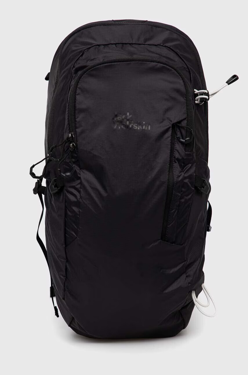Jack Wolfskin Раница Athmos Shape 20 в черно голям размер с изчистен дизайн - Pepit.bg