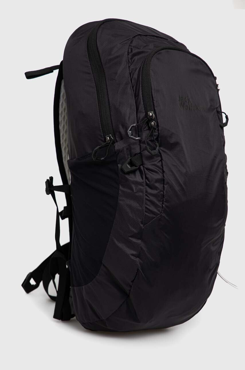 Jack Wolfskin Раница Athmos Shape 20 в черно голям размер с изчистен дизайн - Pepit.bg
