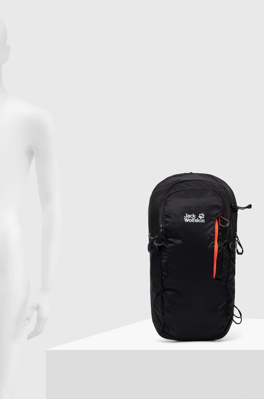 Jack Wolfskin Раница Athmos Shape 20 в черно голям размер с изчистен дизайн - Pepit.bg