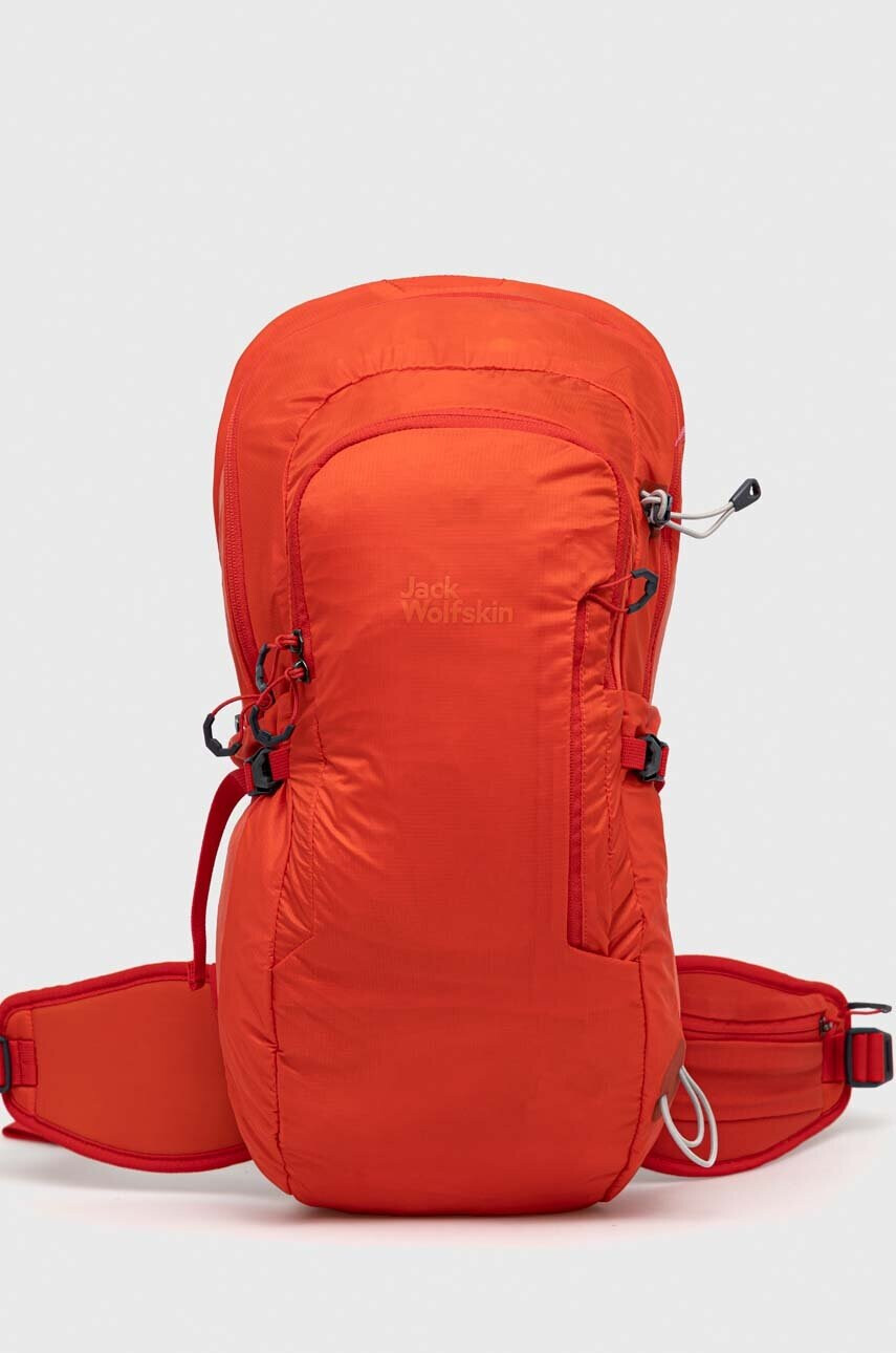 Jack Wolfskin Раница Athmos Shape 20 в червено голям размер с изчистен дизайн - Pepit.bg