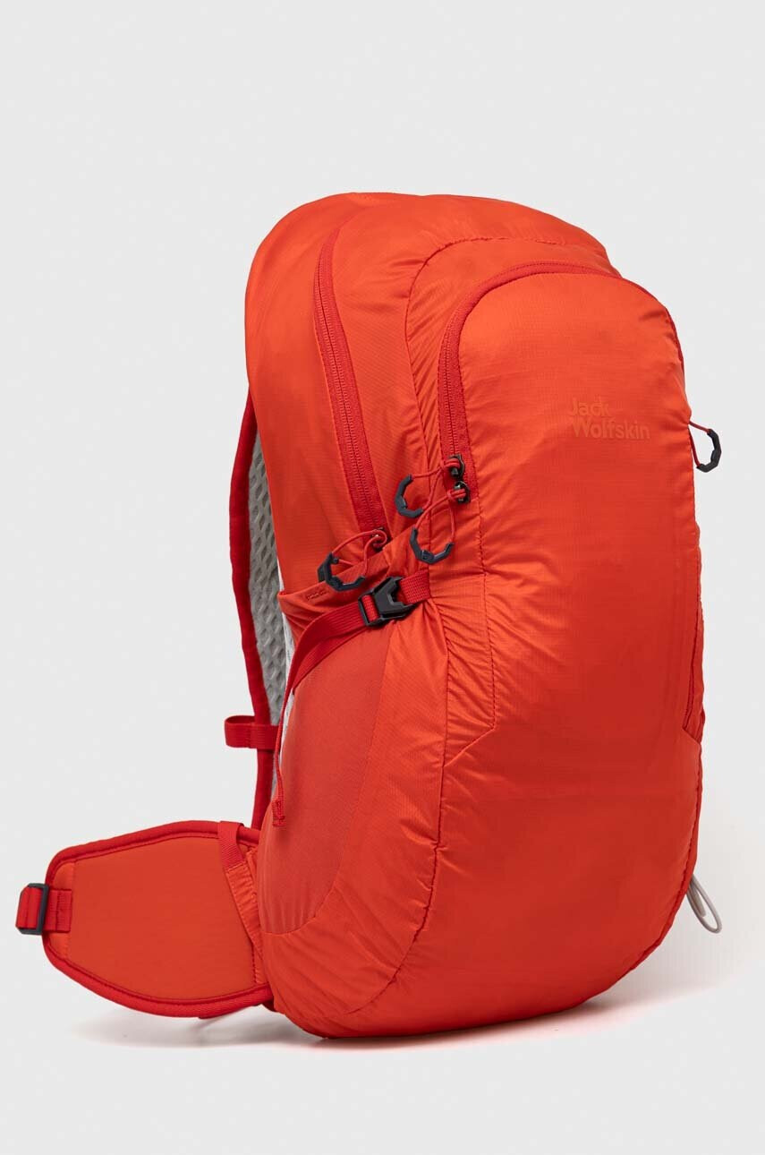 Jack Wolfskin Раница Athmos Shape 20 в червено голям размер с изчистен дизайн - Pepit.bg