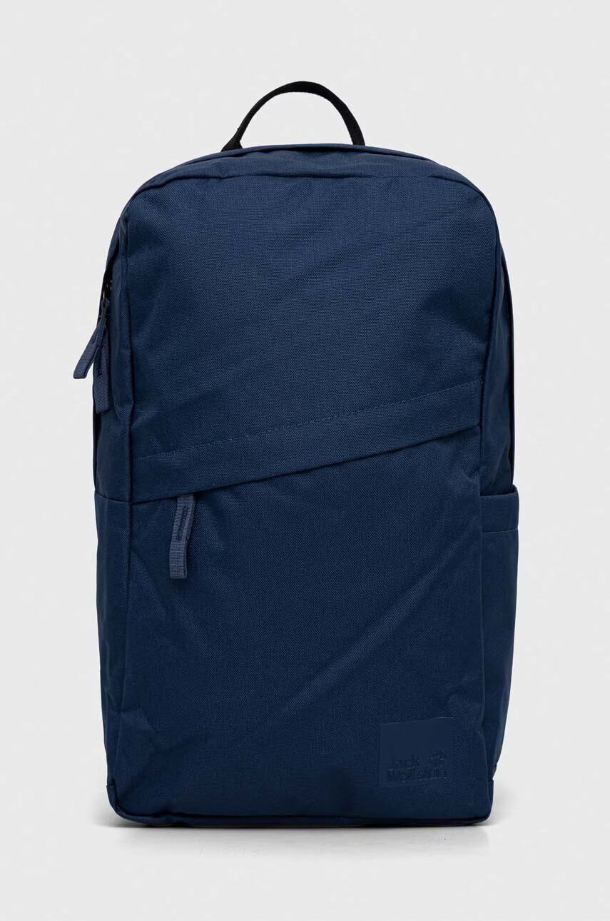 Jack Wolfskin Раница Cariboo в синьо голям размер с изчистен дизайн - Pepit.bg