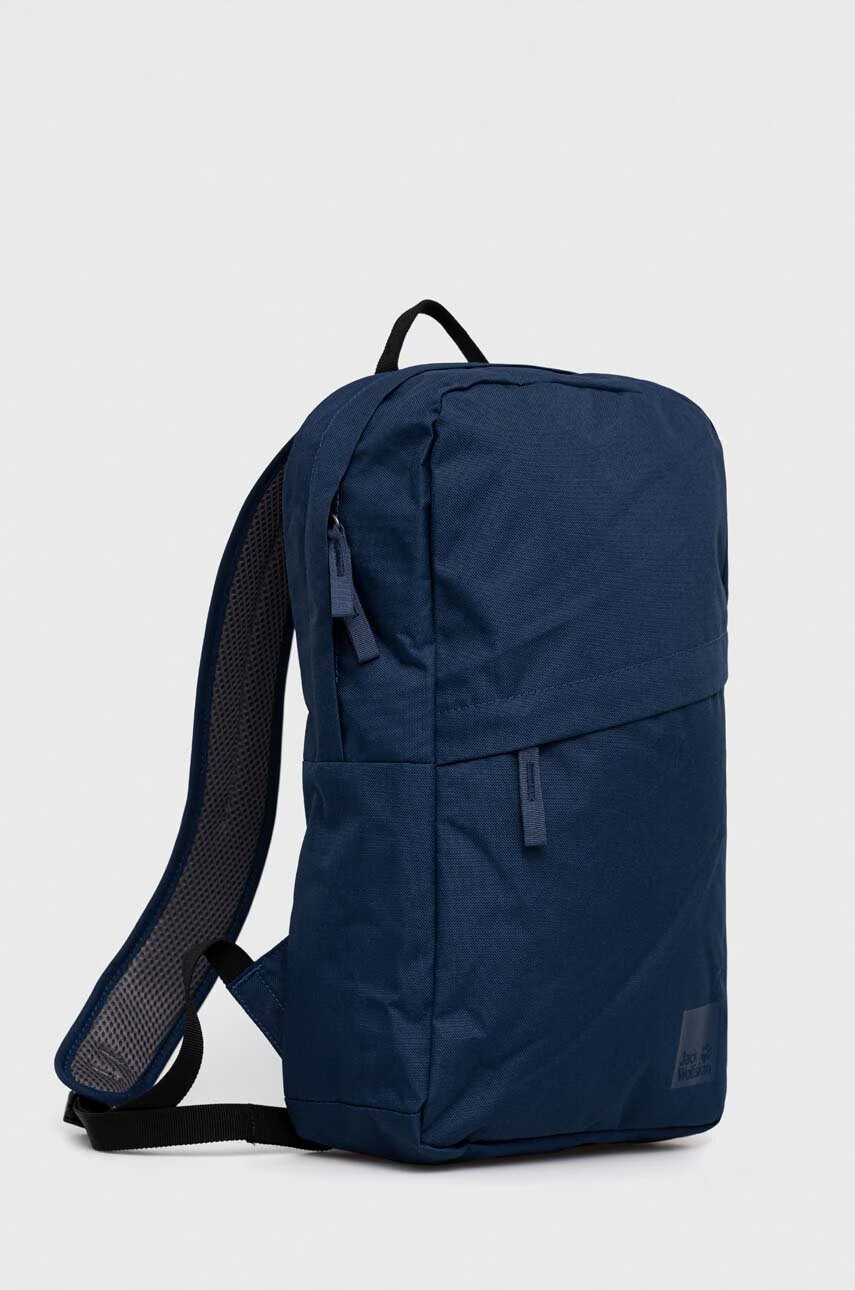 Jack Wolfskin Раница Cariboo в синьо голям размер с изчистен дизайн - Pepit.bg