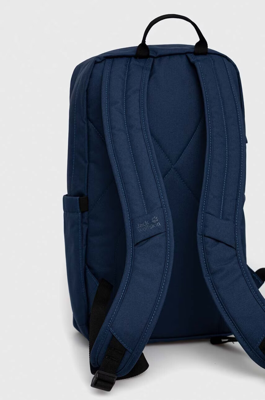 Jack Wolfskin Раница Cariboo в синьо голям размер с изчистен дизайн - Pepit.bg
