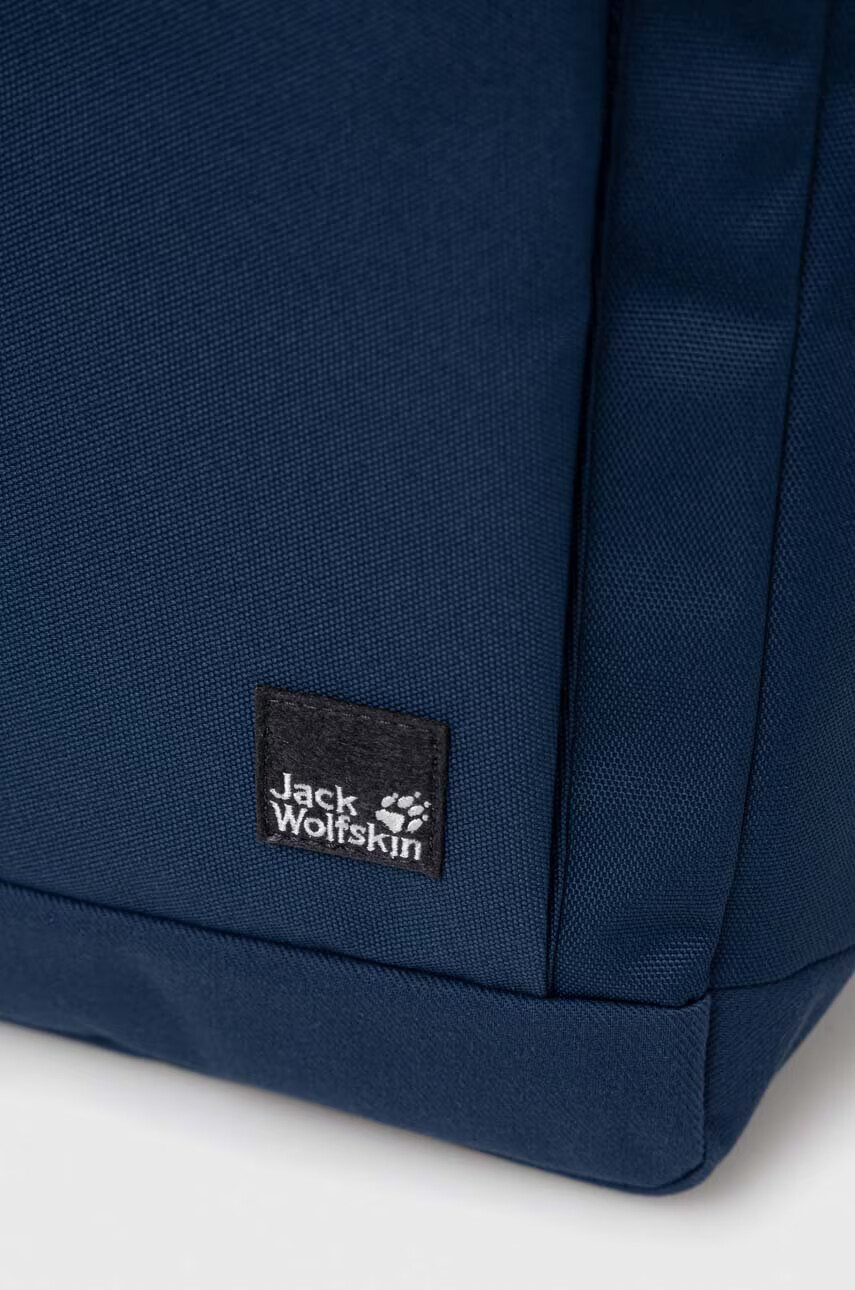 Jack Wolfskin Раница Cook Pack в синьо голям размер с изчистен дизайн - Pepit.bg