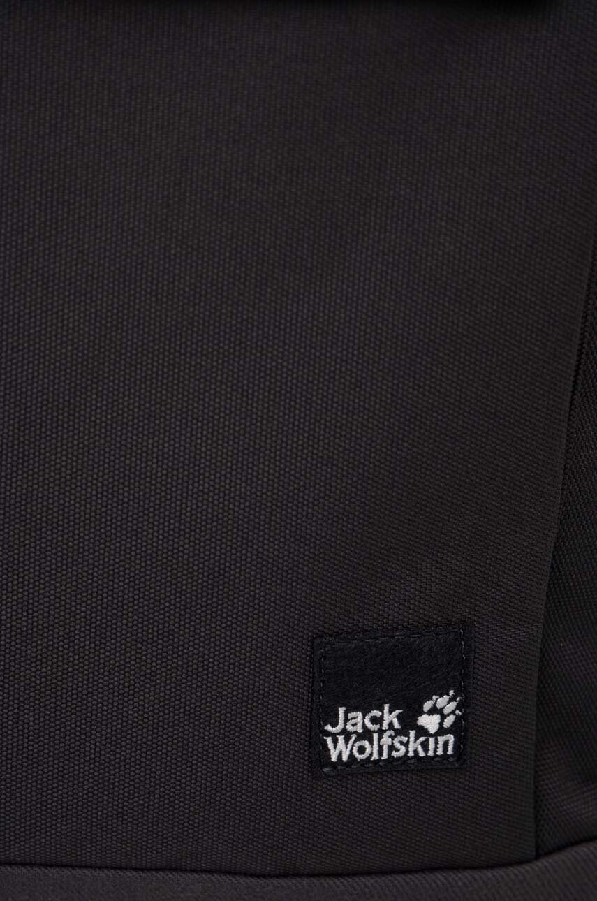 Jack Wolfskin Раница Cook Pack в сиво голям размер с изчистен дизайн - Pepit.bg