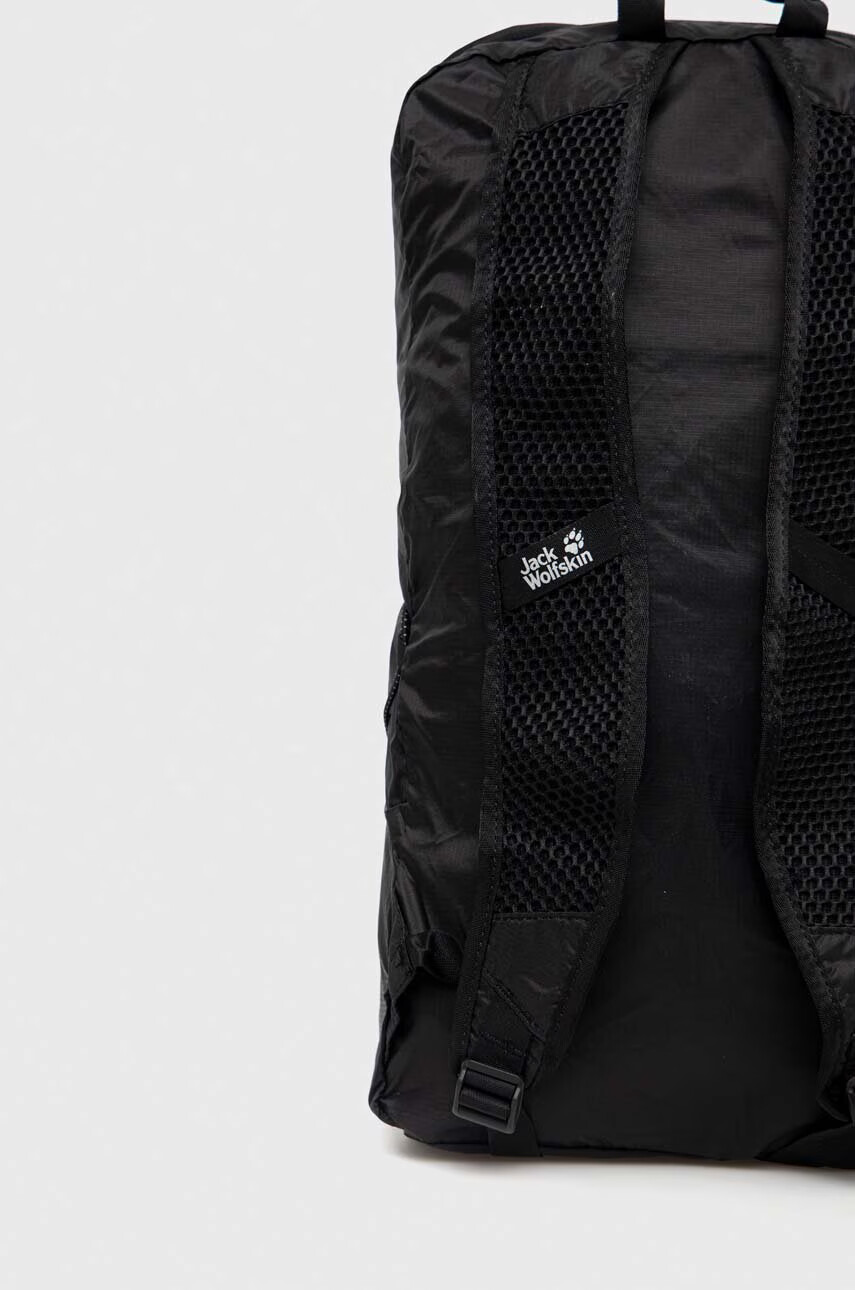 Jack Wolfskin Раница Jwp Ultralight в черно голям размер с изчистен дизайн - Pepit.bg