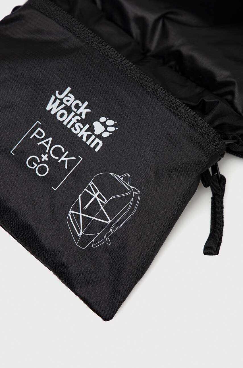 Jack Wolfskin Раница Jwp Ultralight в черно голям размер с изчистен дизайн - Pepit.bg