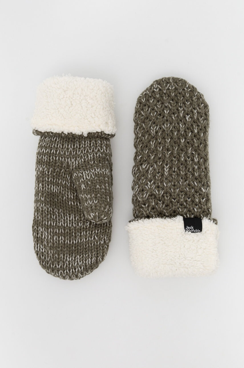 Jack Wolfskin Ръкавици в зелено - Pepit.bg