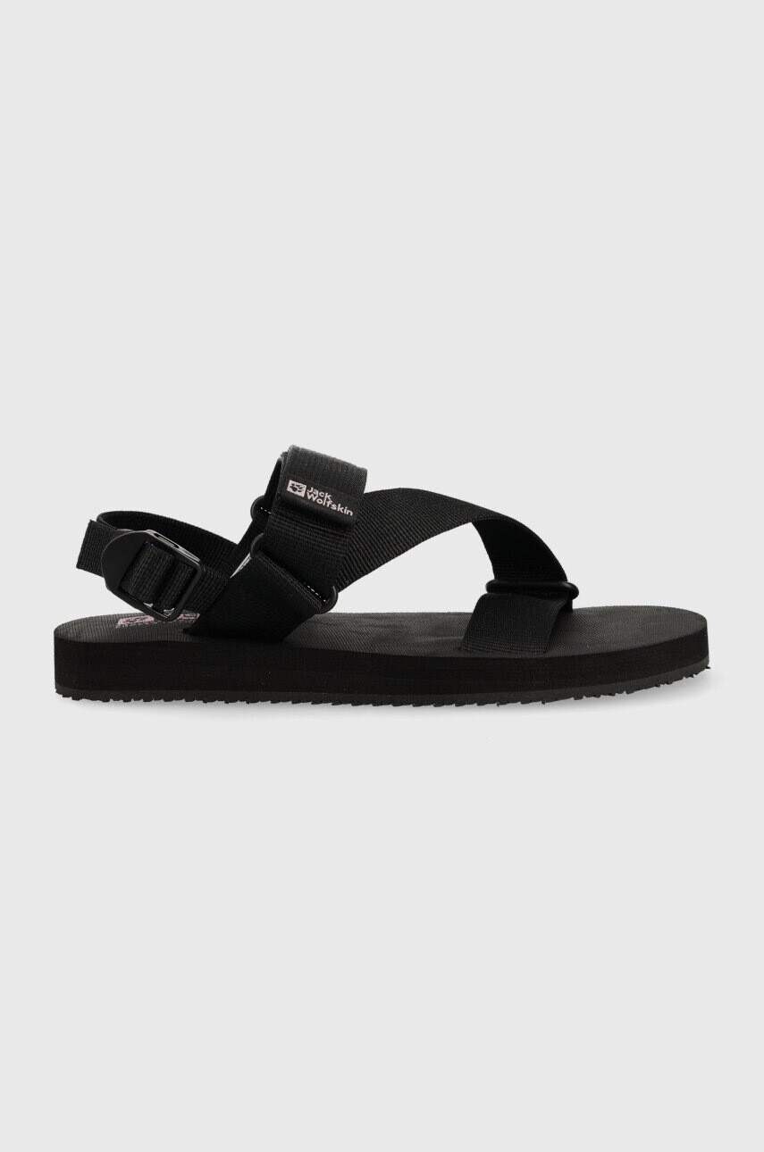 Jack Wolfskin Сандали Urban Entdeckung в черно - Pepit.bg