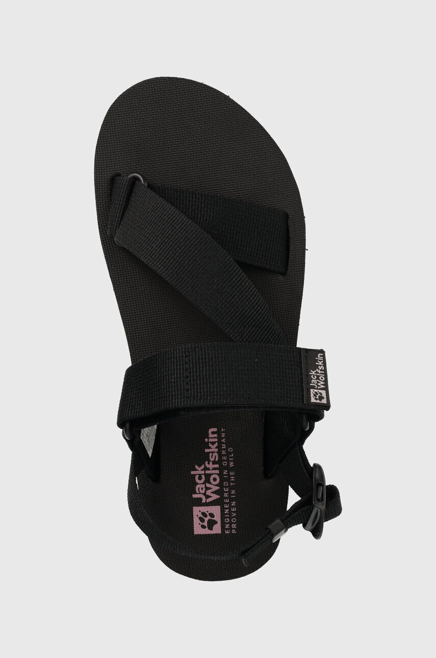Jack Wolfskin Сандали Urban Entdeckung в черно - Pepit.bg