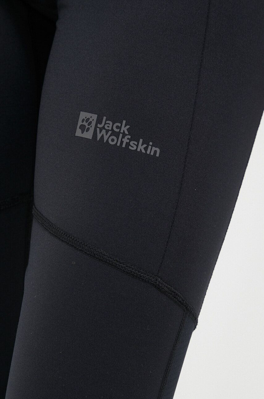 Jack Wolfskin Спортен клин Berntal Tights в черно с изчистен дизайн - Pepit.bg