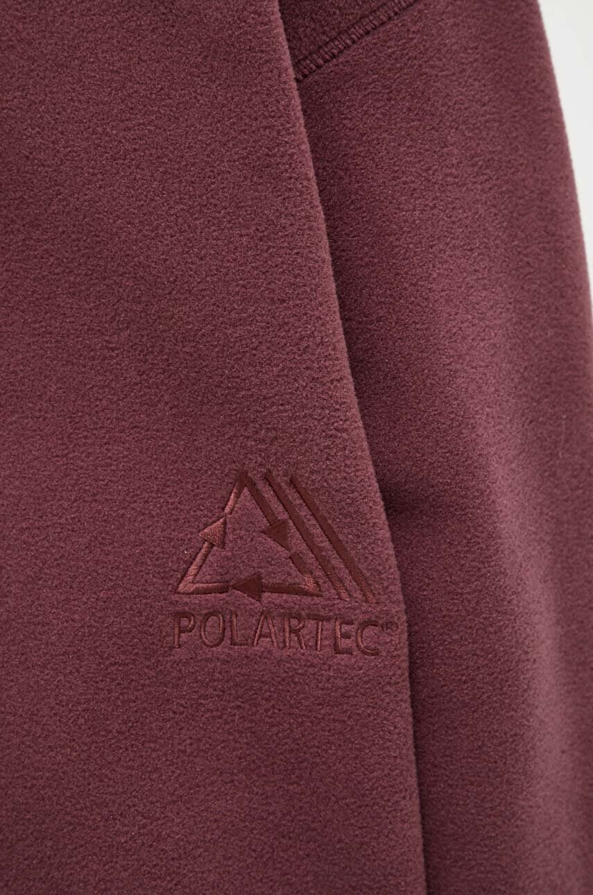 Jack Wolfskin Спортен суичър Osloer Pullover в бордо с изчистен дизайн - Pepit.bg