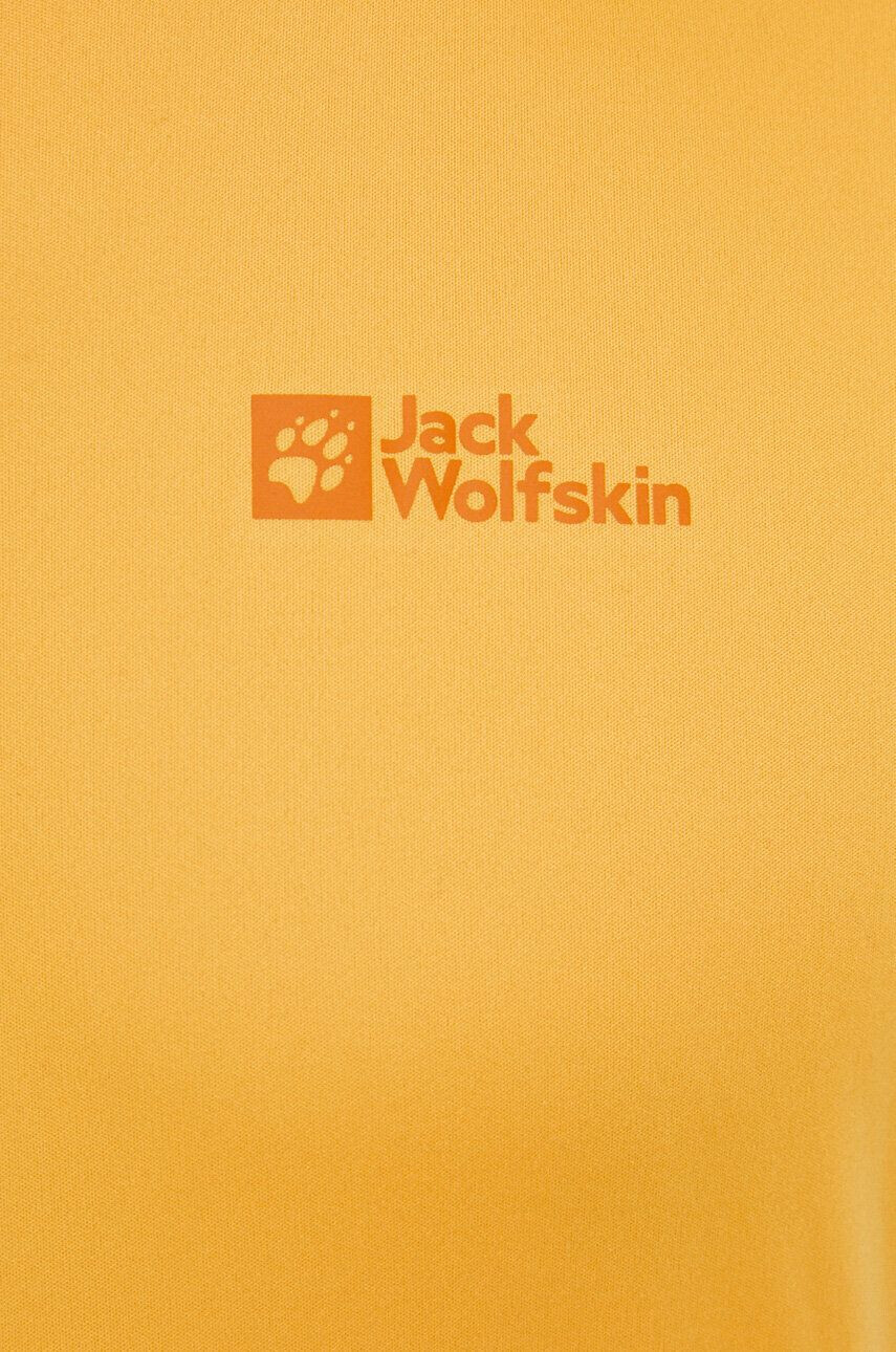 Jack Wolfskin Спортна тениска Tech в оранжево с изчистен дизайн - Pepit.bg