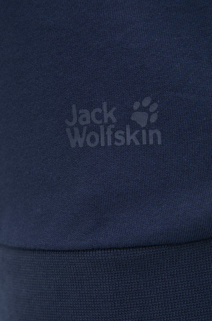 Jack Wolfskin Суичър в тъмносиньо с принт - Pepit.bg