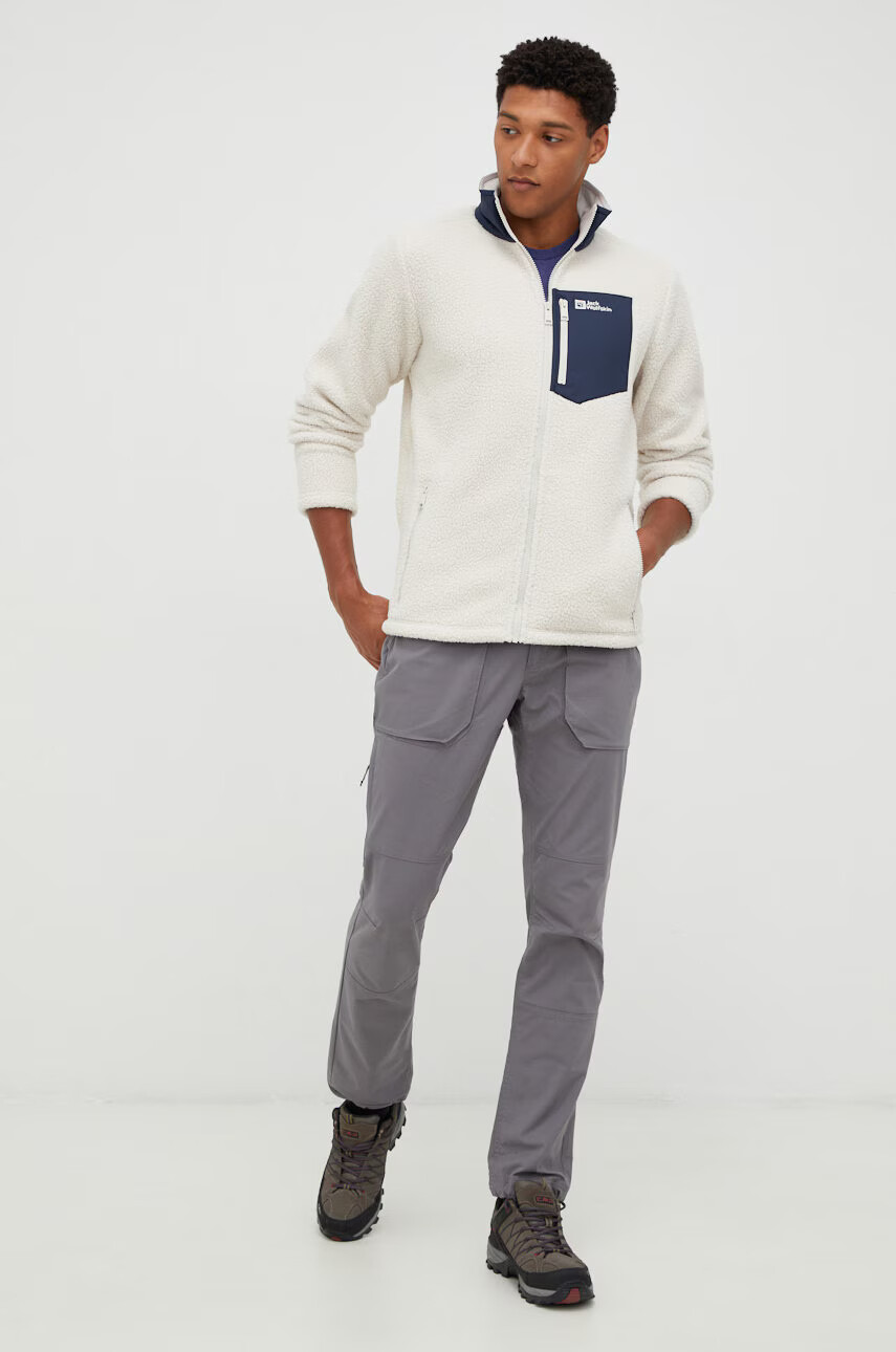 Jack Wolfskin Суичър в бежово - Pepit.bg