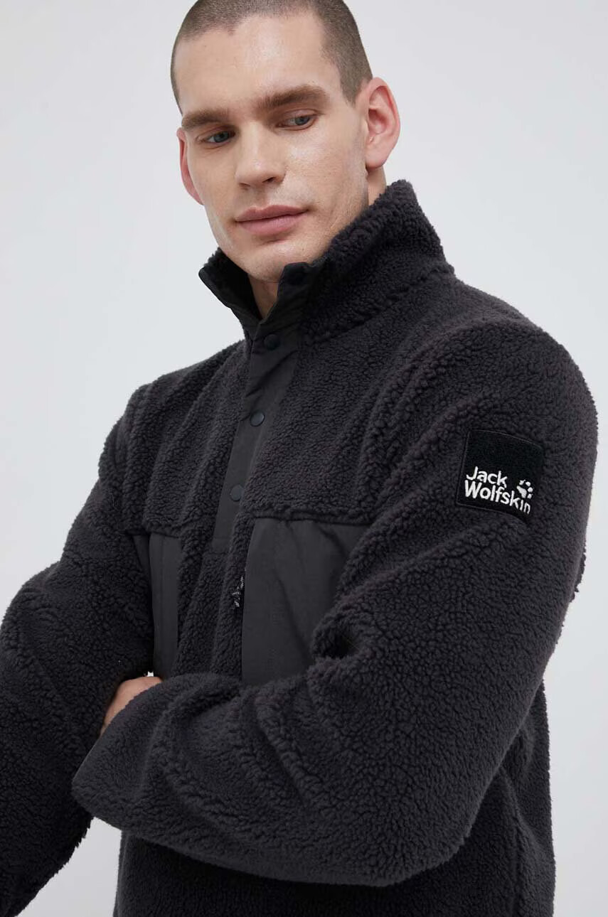 Jack Wolfskin Суичър в бежово с десен - Pepit.bg