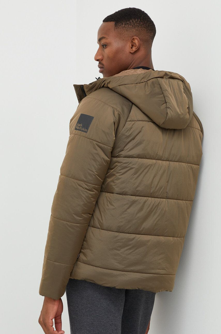 Jack Wolfskin Яке в кафяво със зимна изолация - Pepit.bg