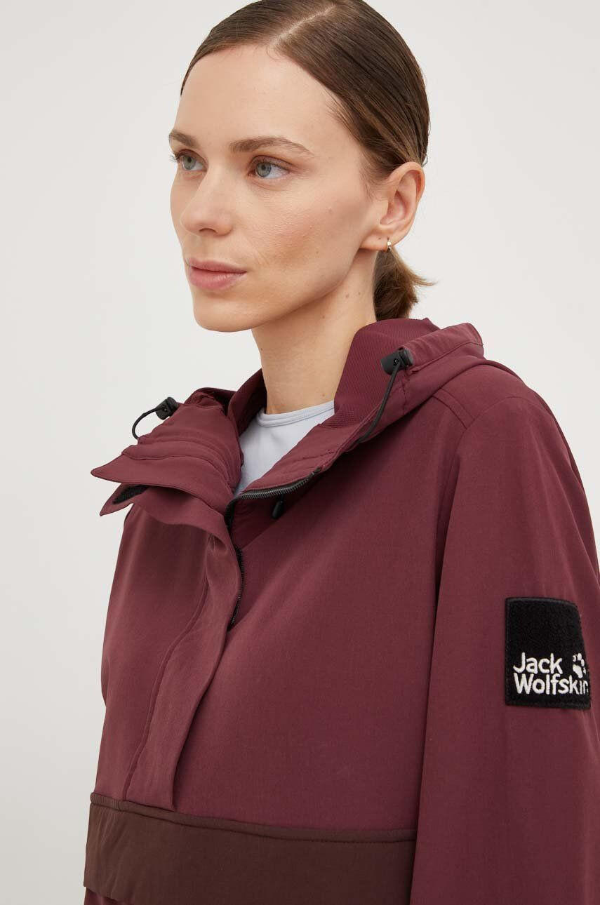 Jack Wolfskin Яке в бордо с преходна изолация - Pepit.bg