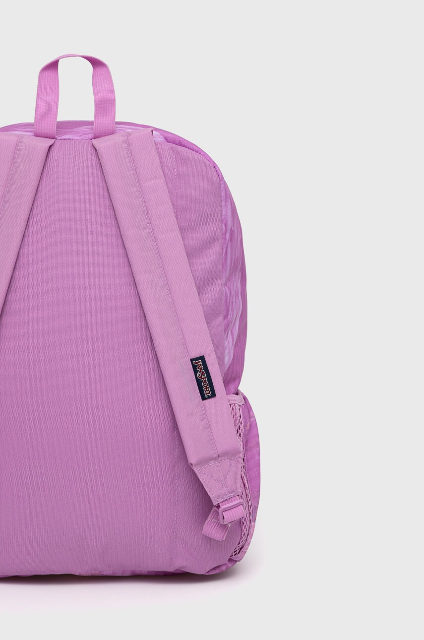 Jansport Раница в розово голям размер с десен - Pepit.bg