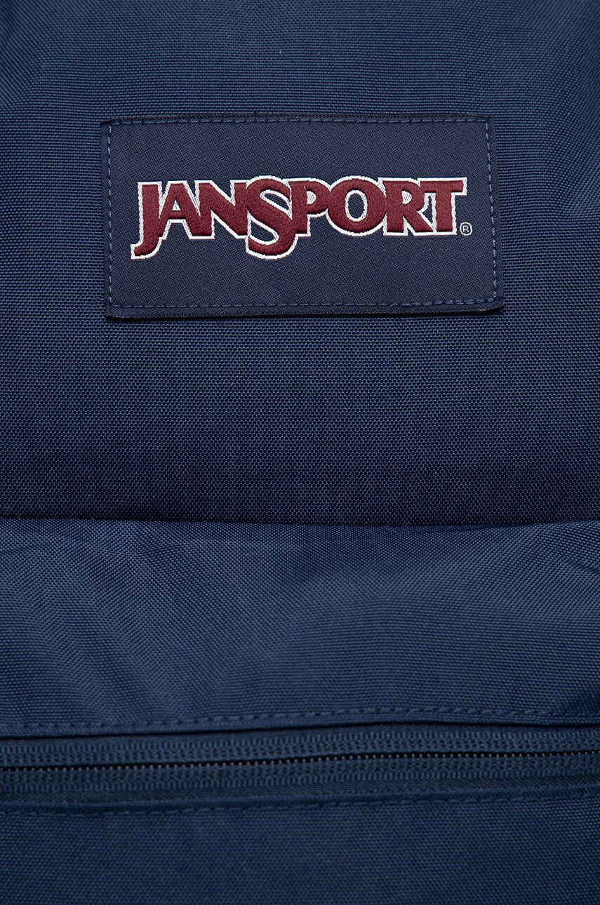 Jansport Раница в тъмносиньо голям размер с изчистен дизайн - Pepit.bg