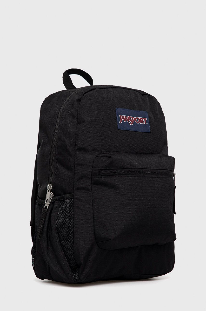 Jansport Раница в черно голям размер с изчистен дизайн - Pepit.bg