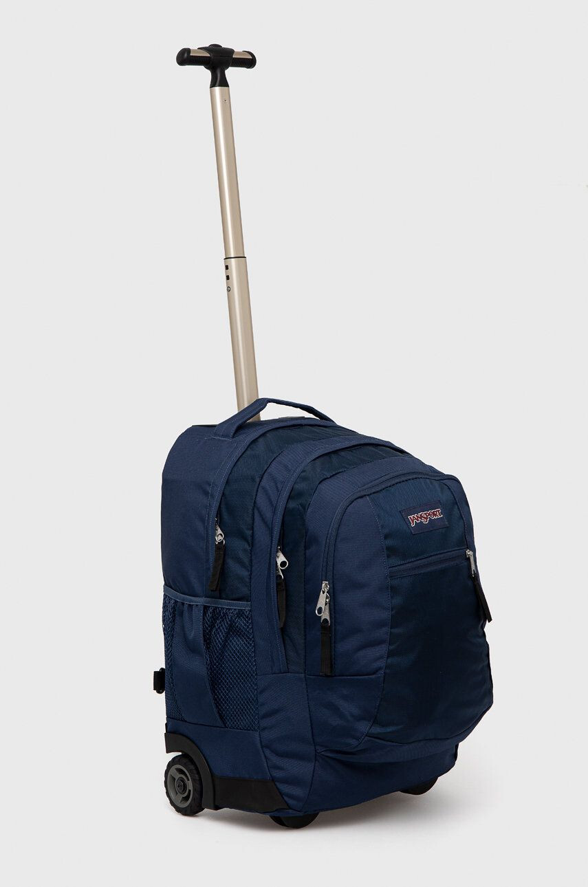 Jansport Раница в тъмносиньо голям размер с изчистен дизайн - Pepit.bg