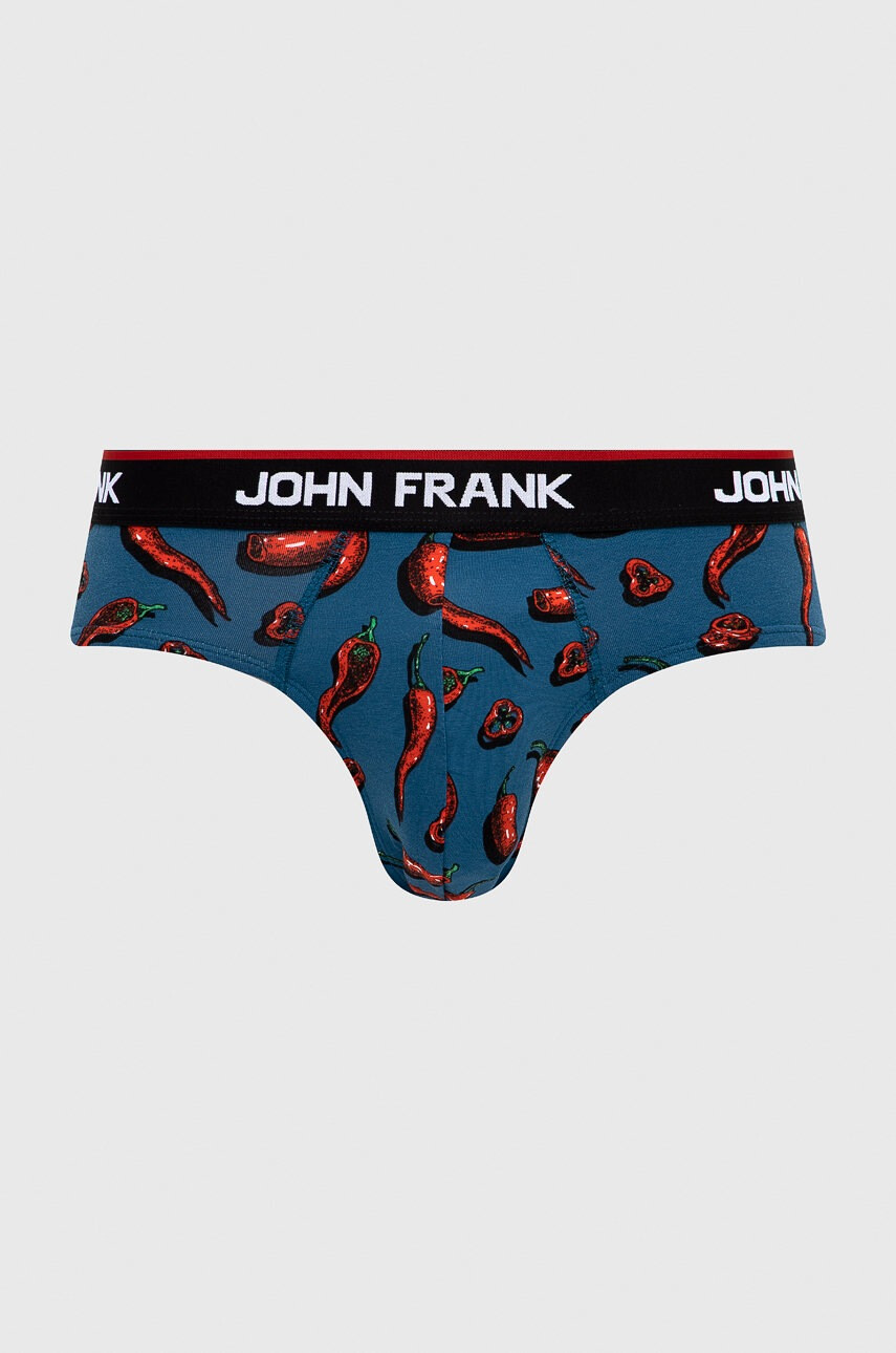 John Frank Слипове мъжки в тъмносиньо - Pepit.bg