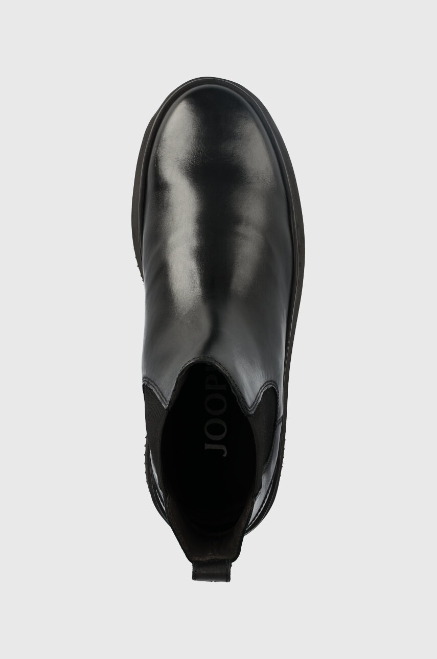 Joop! Кожени боти челси Lusso в черно - Pepit.bg