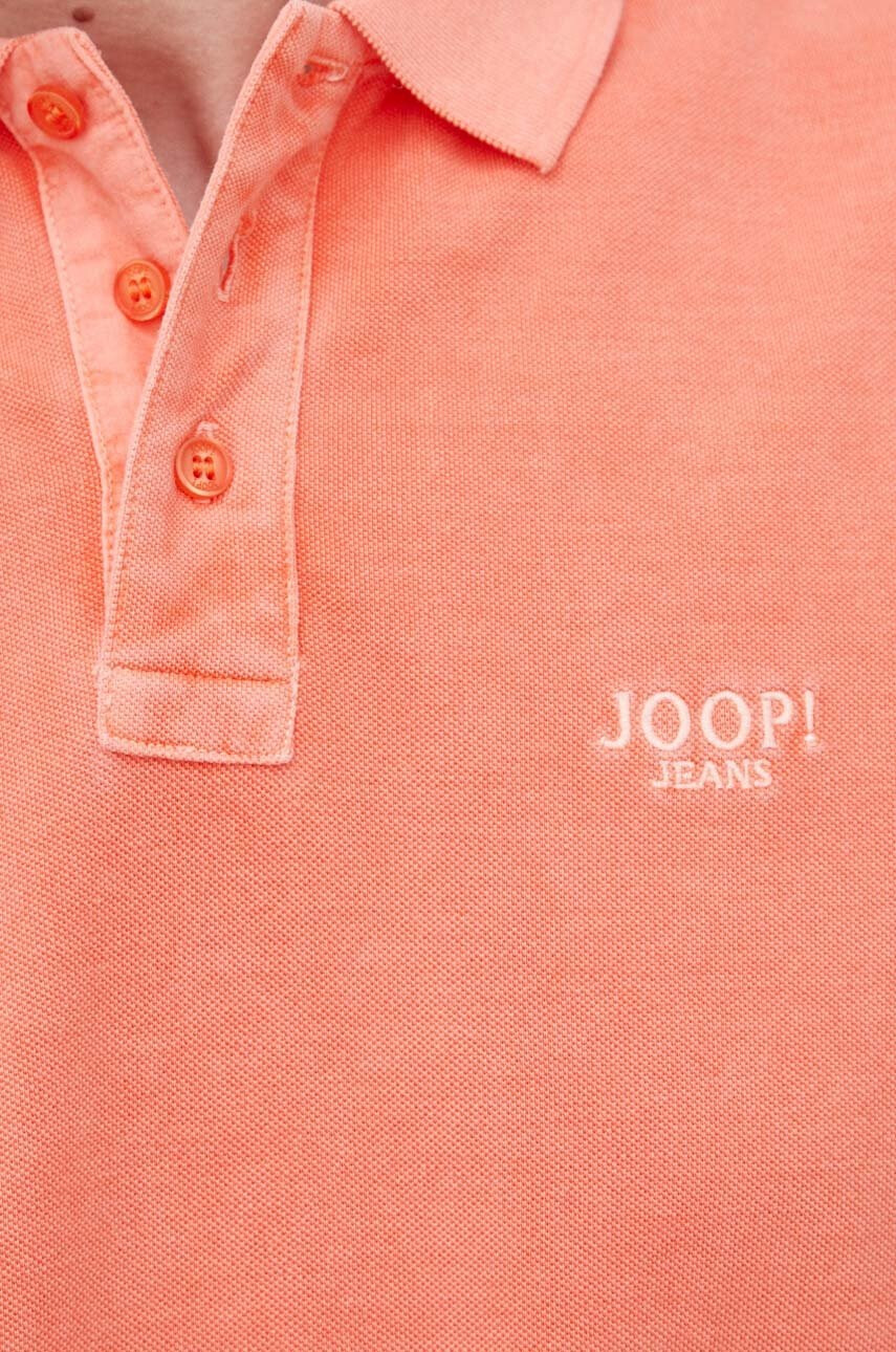 Joop! Памучна тениска с яка - Pepit.bg