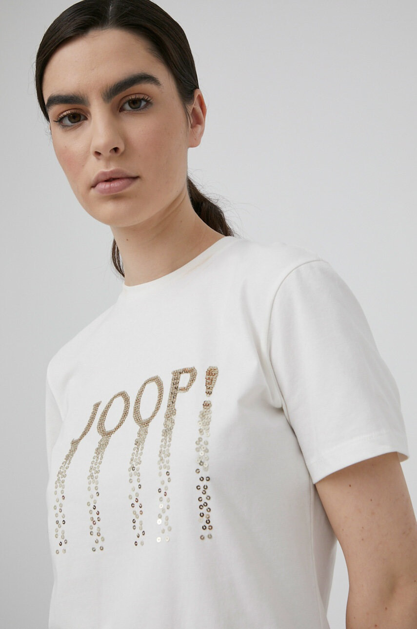 Joop! Тениска дамска в бяло - Pepit.bg