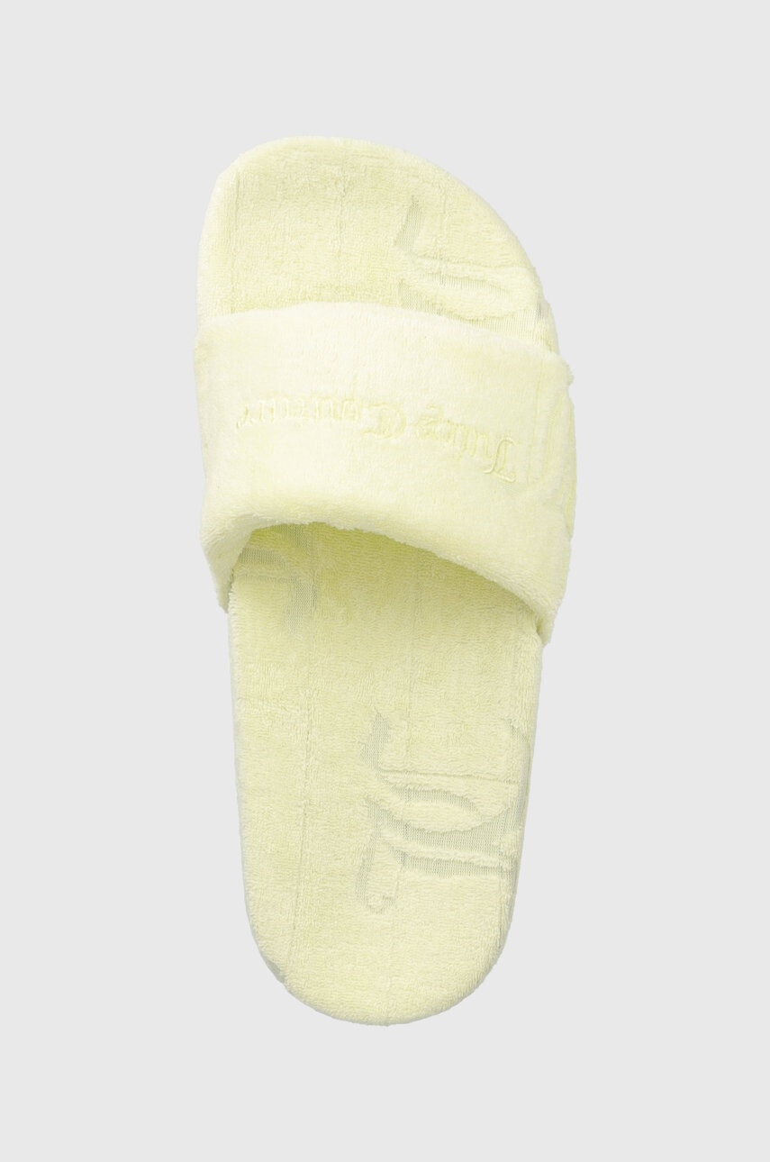 Juicy Couture Чехли в жълто - Pepit.bg