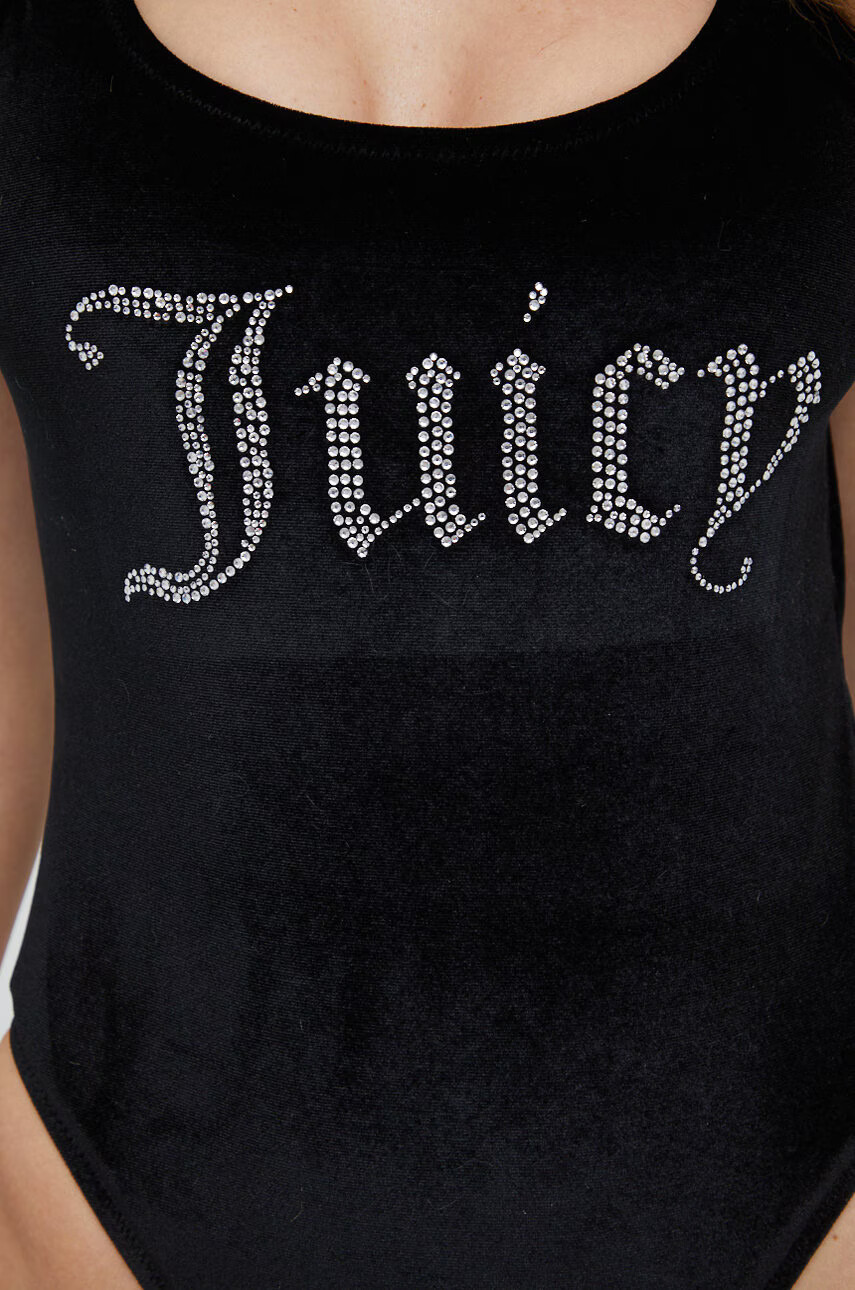 Juicy Couture Цял бански в черно с мека чашка - Pepit.bg