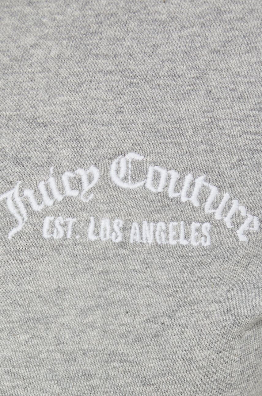 Juicy Couture Памучна тениска в сиво - Pepit.bg