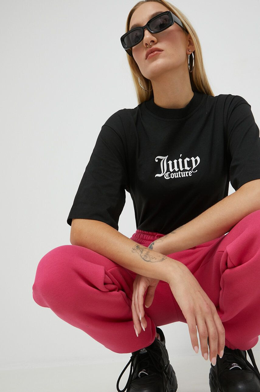 Juicy Couture Памучна тениска - Pepit.bg