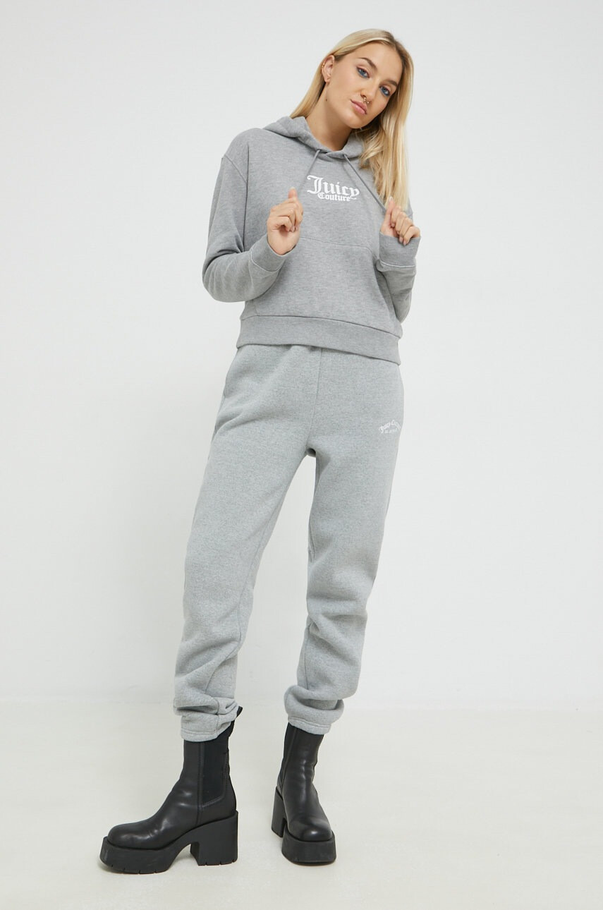 Juicy Couture Спортен панталон в сиво меланж на - Pepit.bg