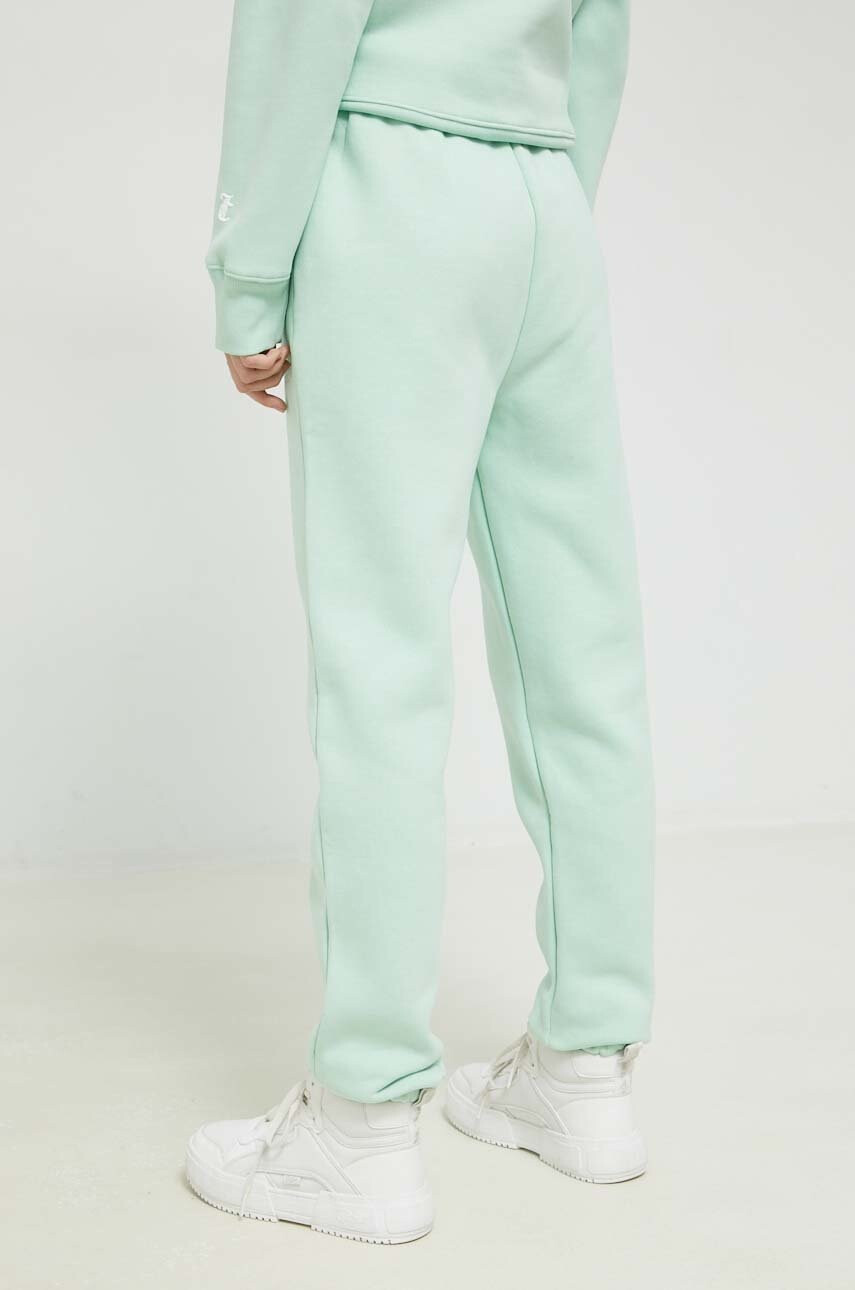 Juicy Couture Спортен панталон в зелено с апликация - Pepit.bg