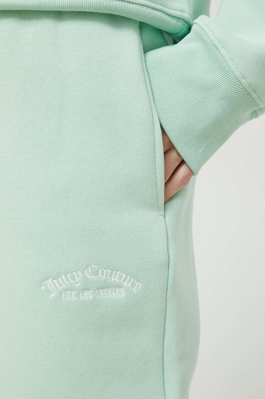 Juicy Couture Спортен панталон в зелено с апликация - Pepit.bg