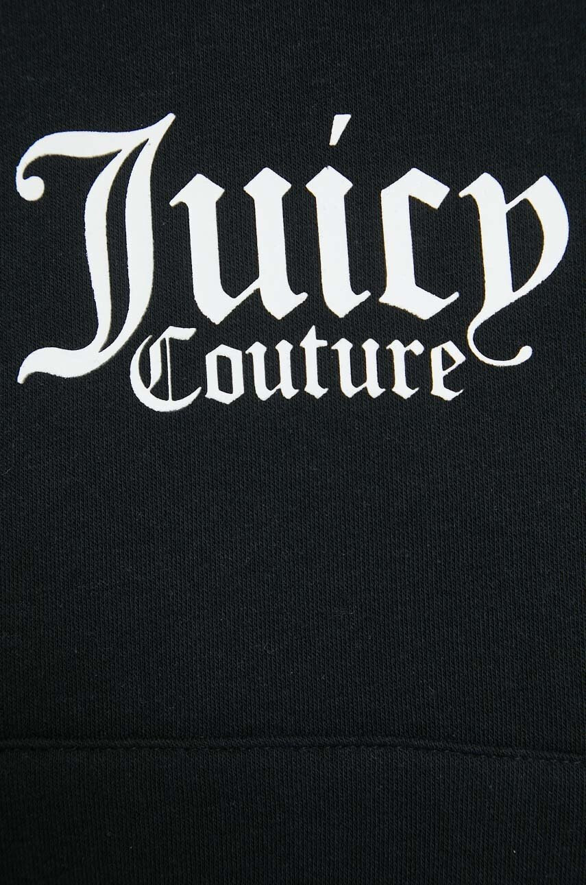 Juicy Couture Суичър Patricia в черно с качулка с принт - Pepit.bg