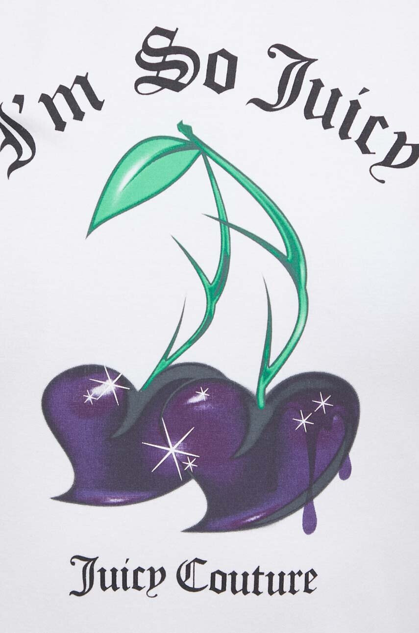Juicy Couture Тениска в бяло - Pepit.bg