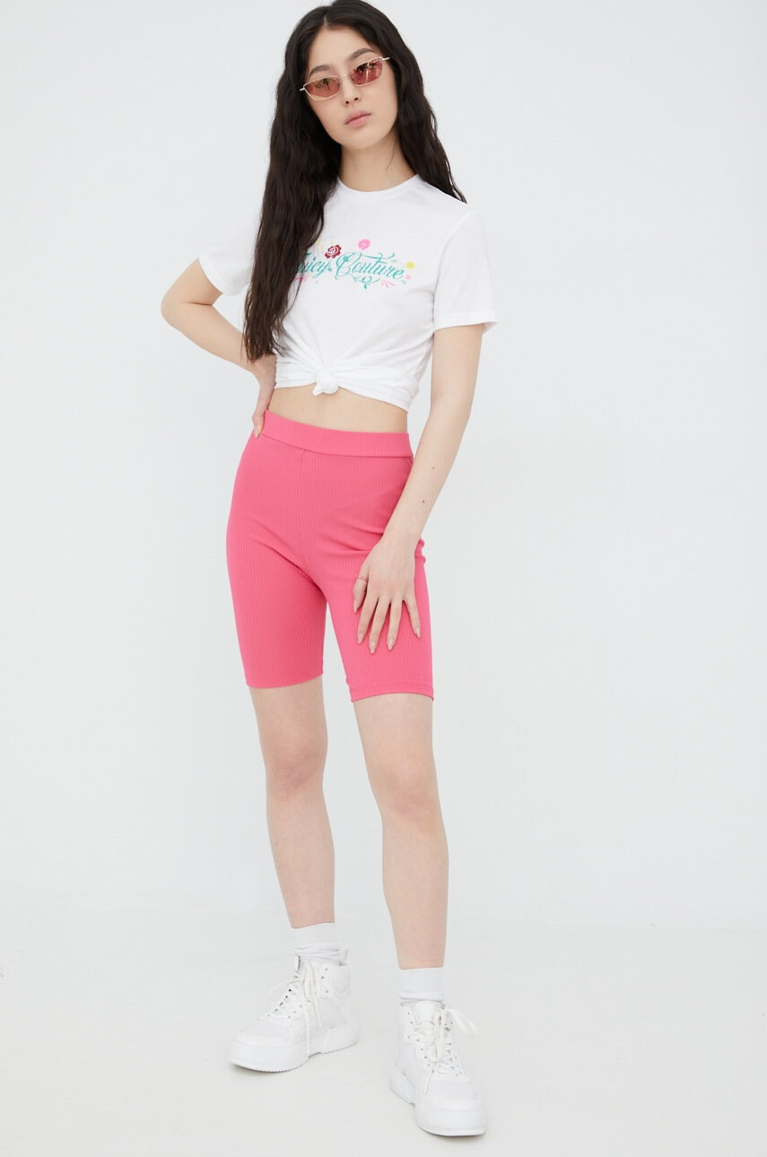 Juicy Couture Тениска в бяло - Pepit.bg
