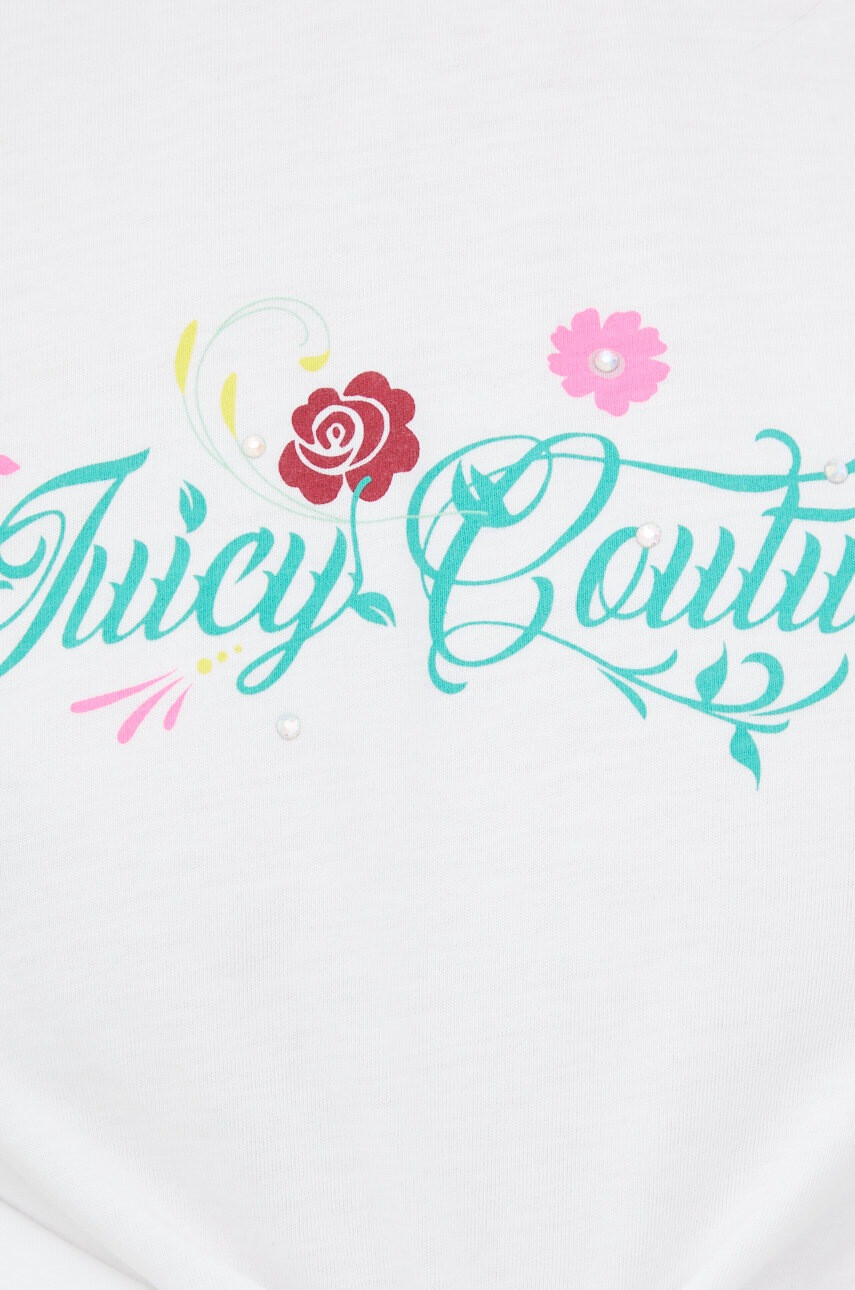 Juicy Couture Тениска в бяло - Pepit.bg
