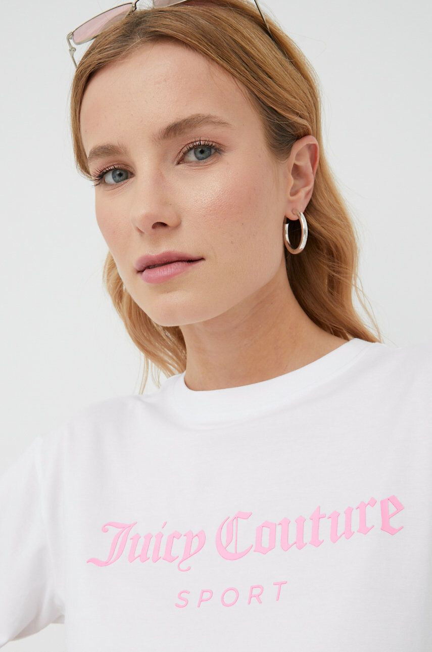 Juicy Couture Тениска в бяло - Pepit.bg