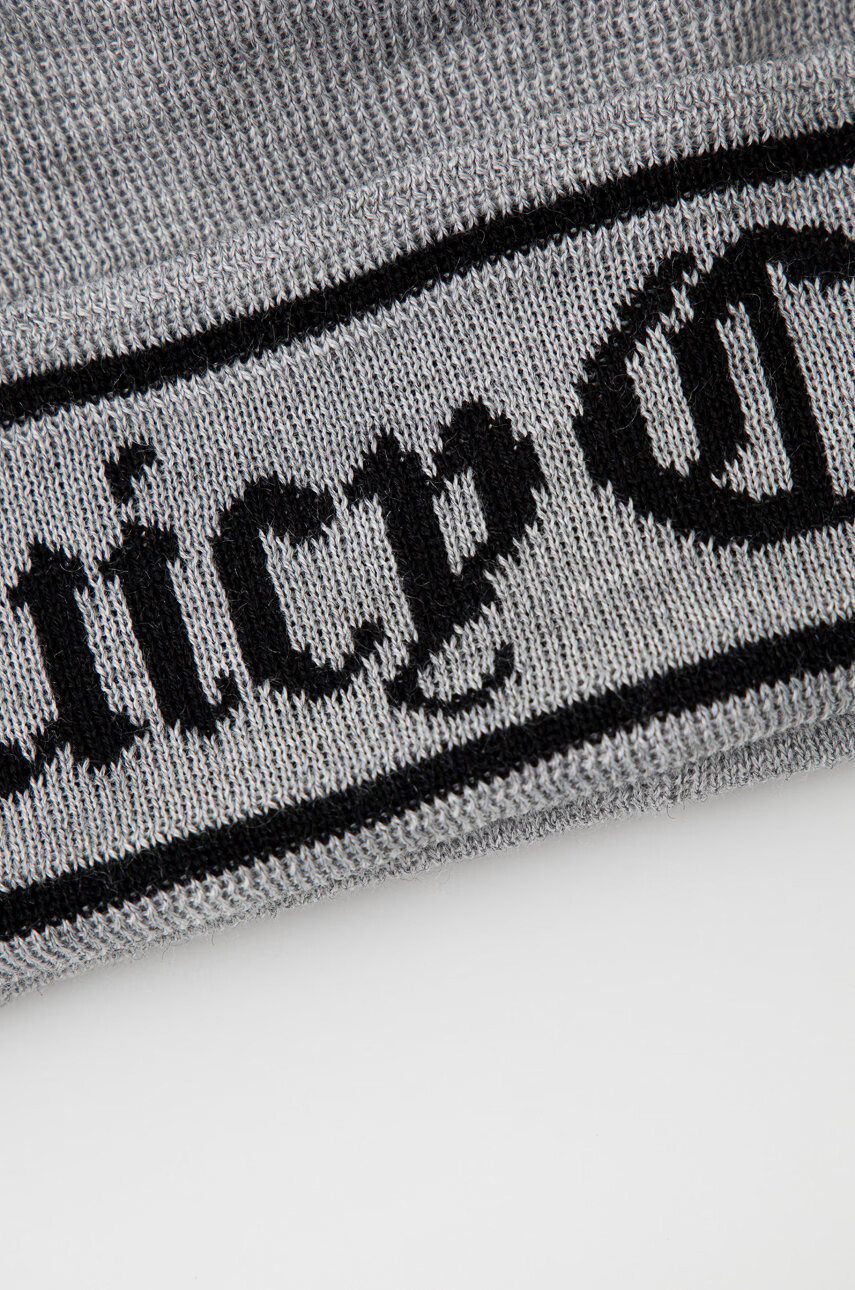 Juicy Couture Вълнена шапка Ingrid в сиво от вълна - Pepit.bg
