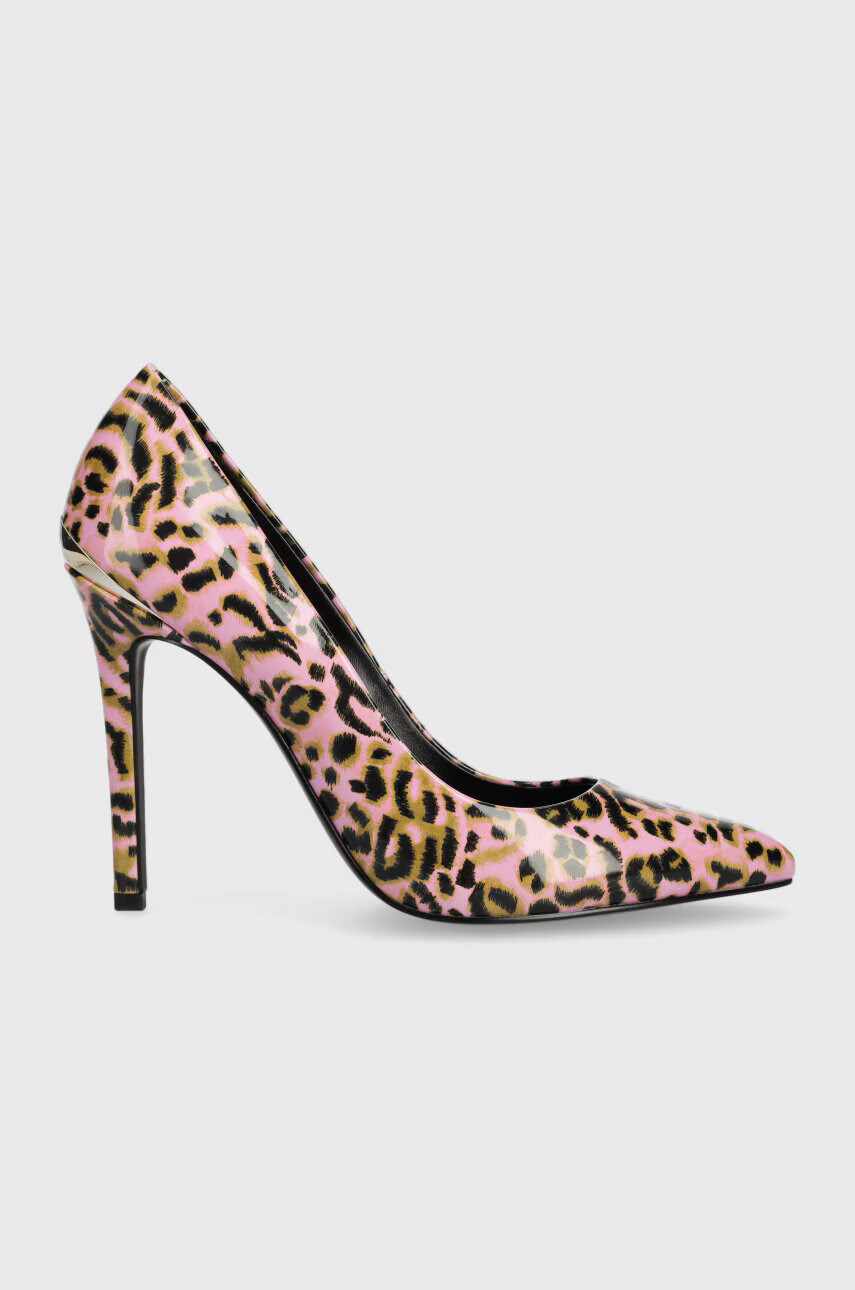 Just Cavalli Обувки с висок ток в розово 74RB3S01 - Pepit.bg