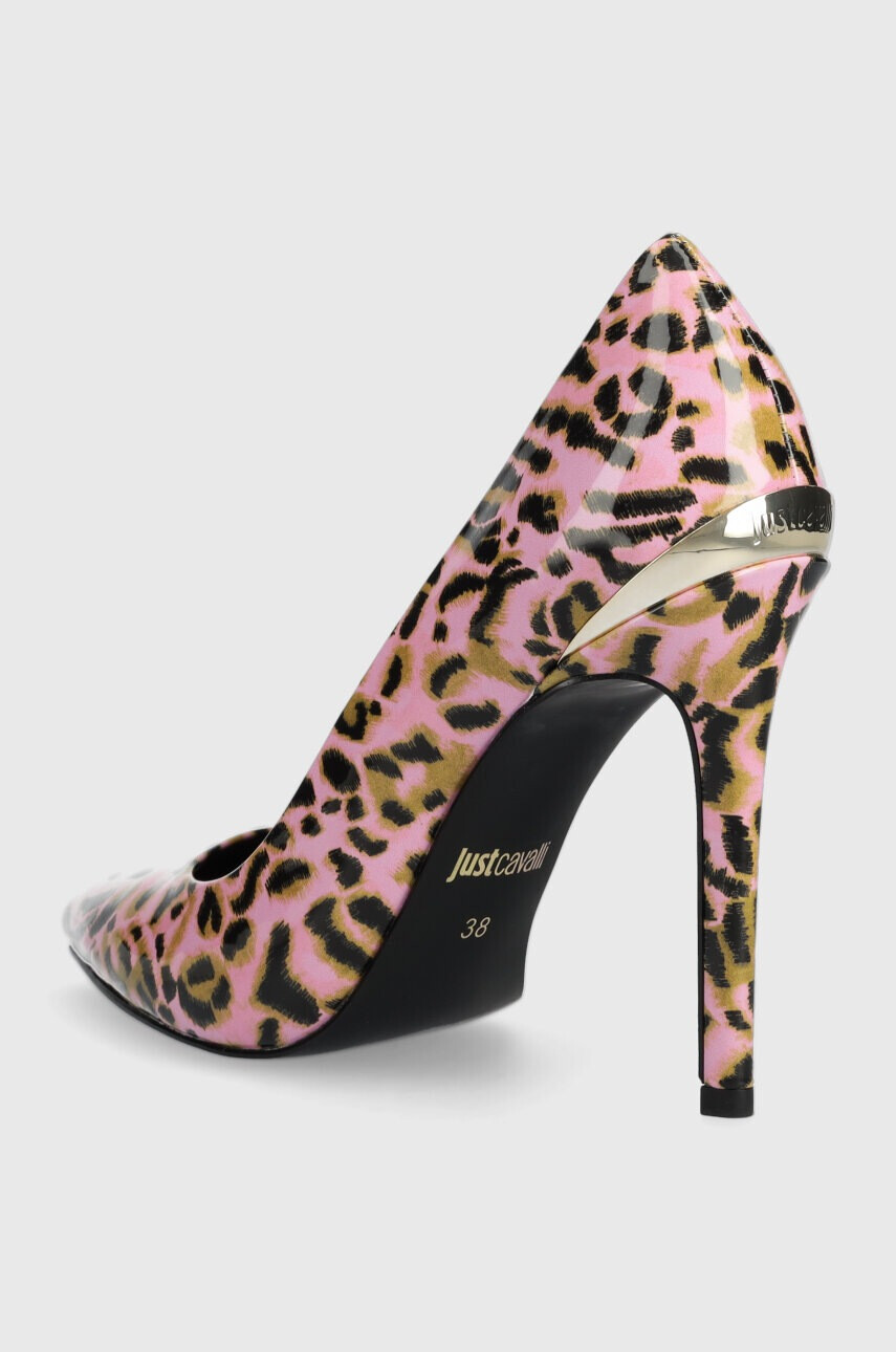 Just Cavalli Обувки с висок ток в розово 74RB3S01 - Pepit.bg