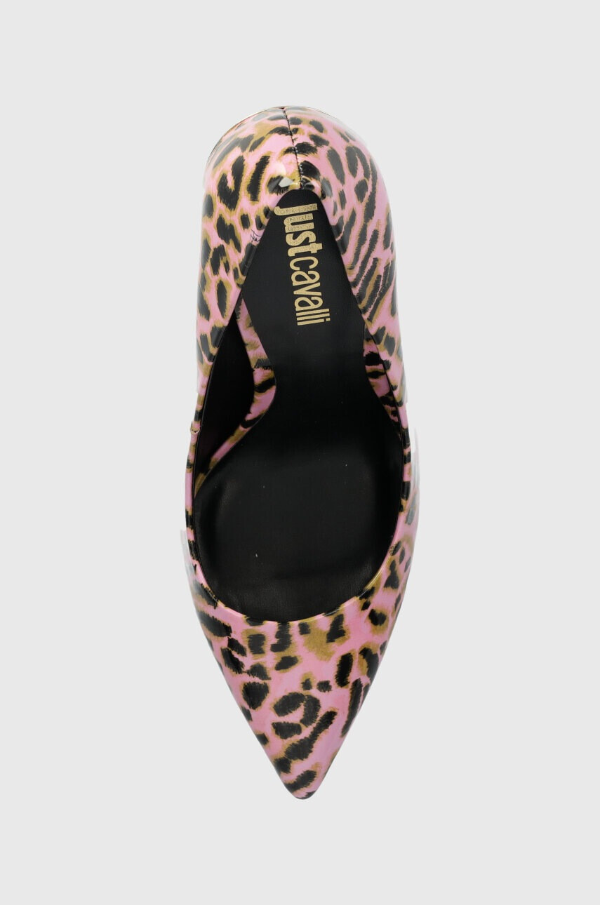 Just Cavalli Обувки с висок ток в розово 74RB3S01 - Pepit.bg