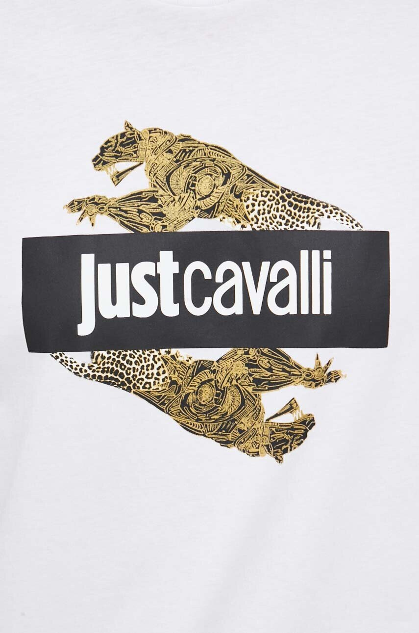Just Cavalli Памучна тениска - Pepit.bg