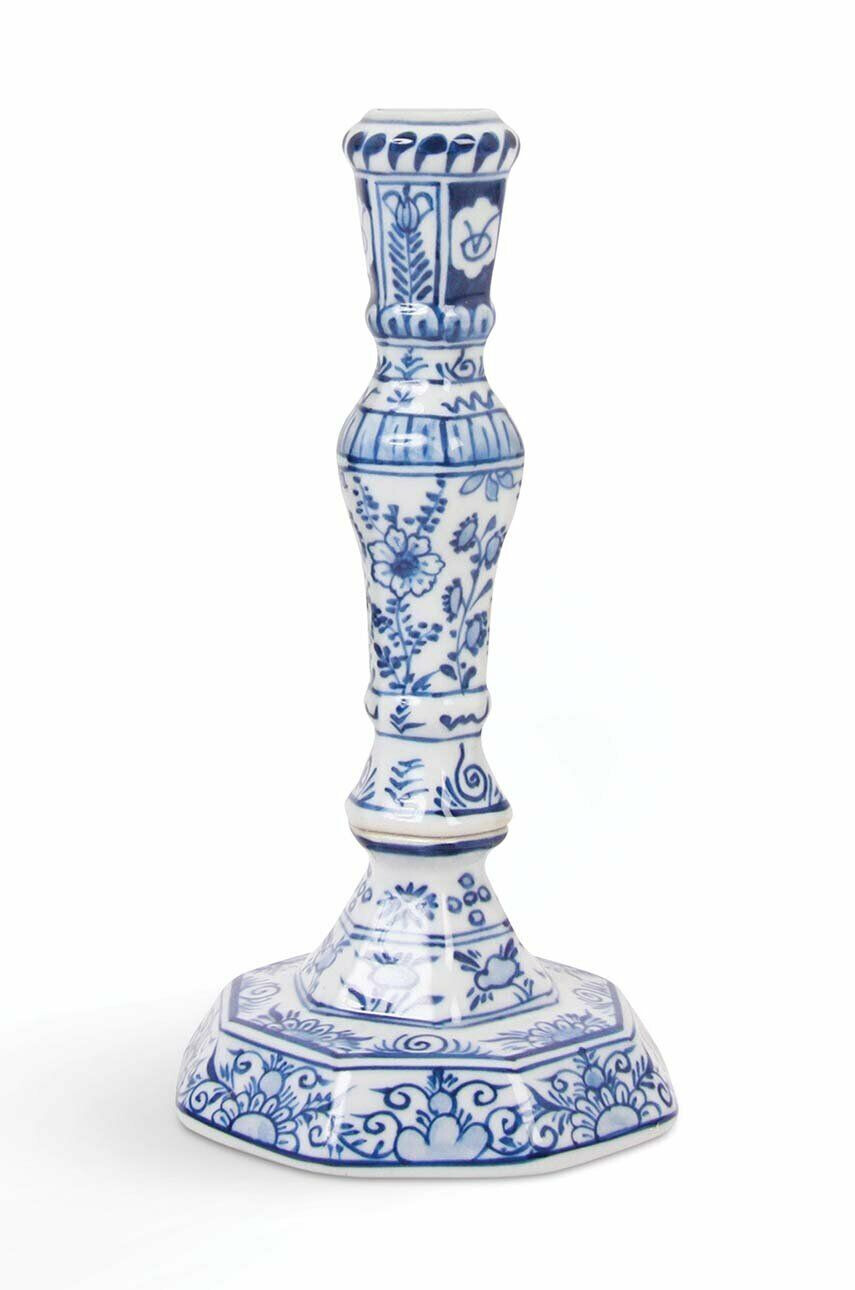 &k amsterdam Декоративен свещник Delftware - Pepit.bg